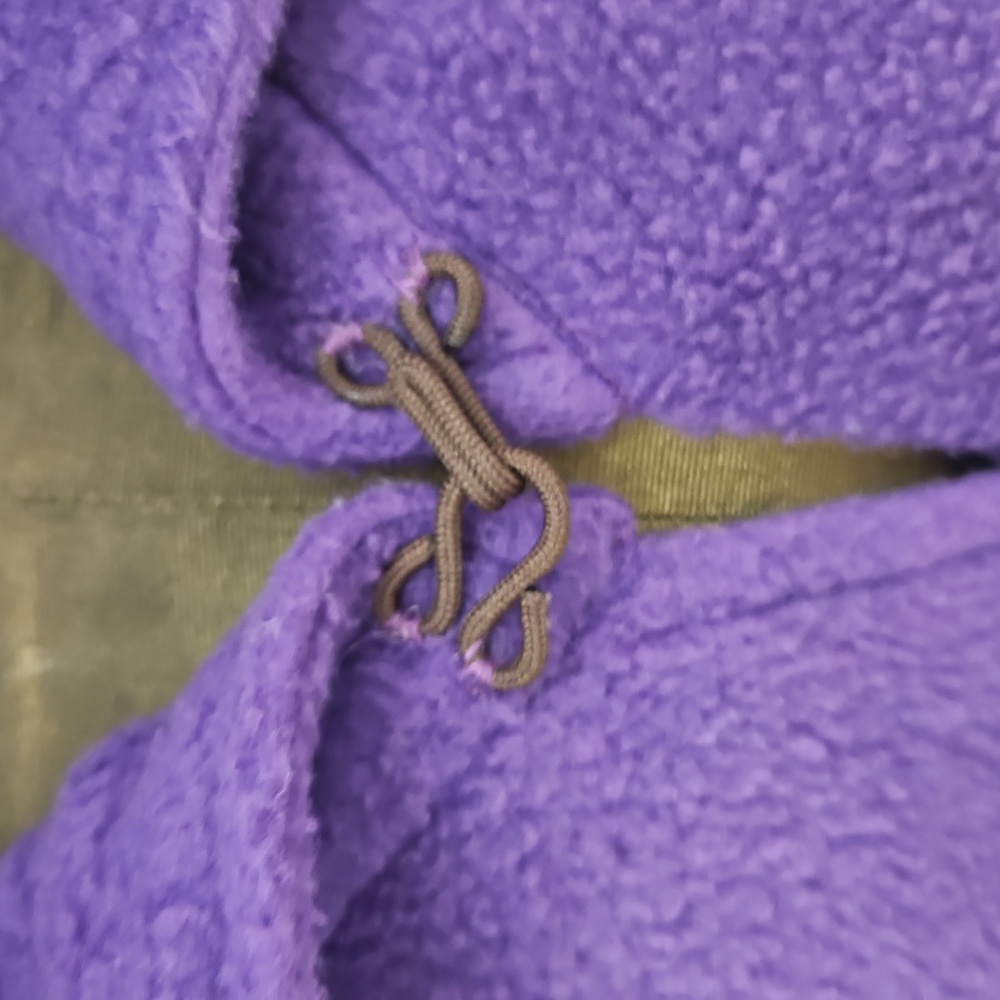 Purple Hooded Cape Renaissance Cosplay Fashion One Size Fits Most - Picture 5 of 5
